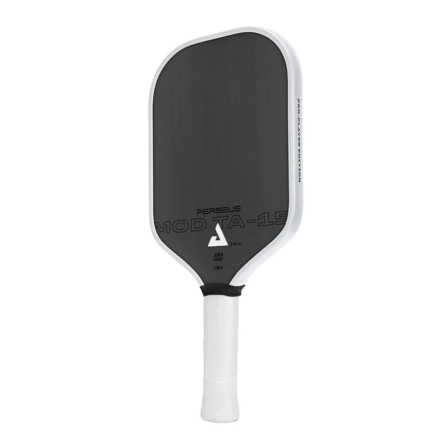 A JOOLA 2024 PERSEUS 14MM MOD TA-15  PRO PLAYER EDITION  Pickleball Paddle. Purchase from "iamPickleball.store".