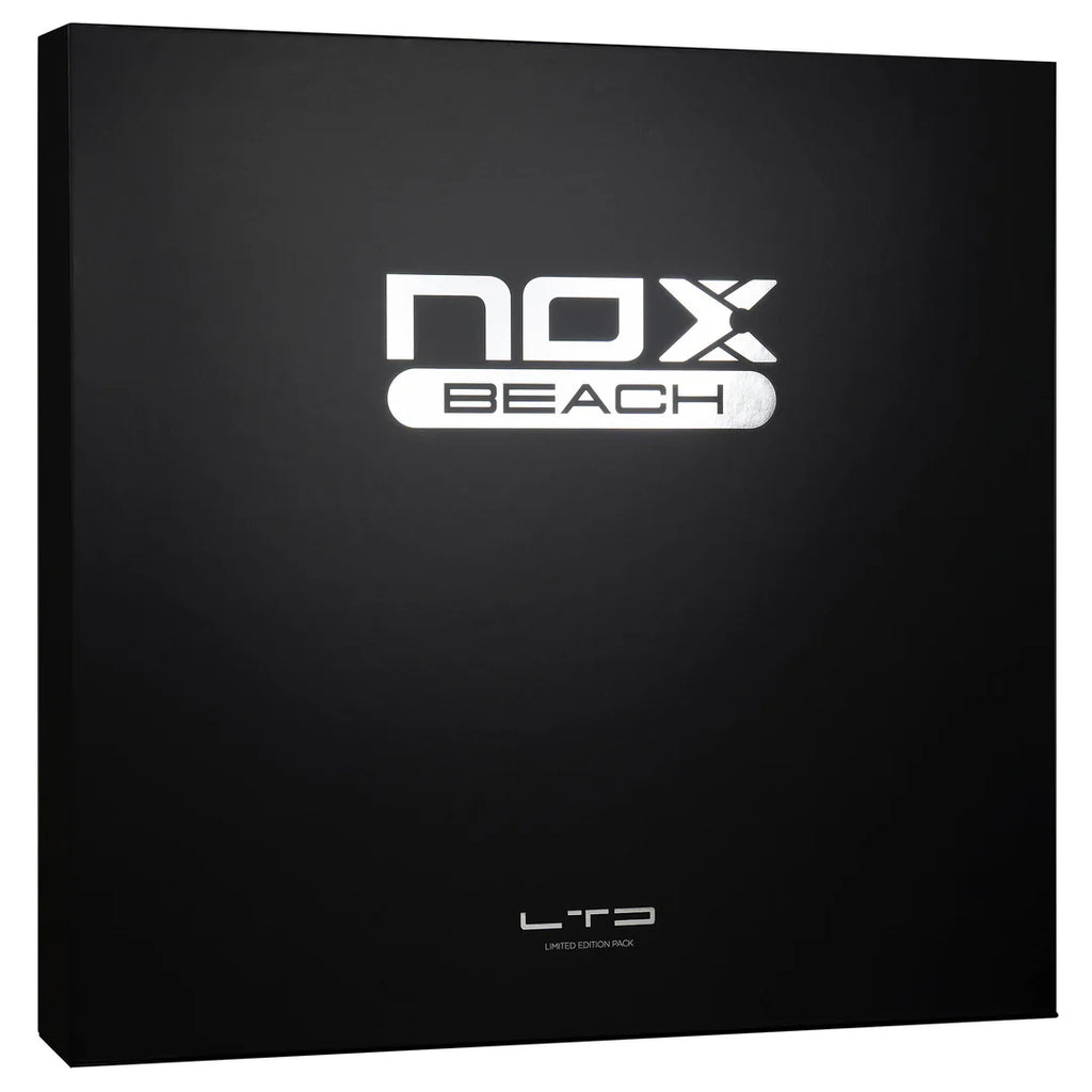 Paddle box for the  Nox NG17 2024 LTD Edition Beach Tennis Paddle.  Available at iambeachtennis.com Miami store.