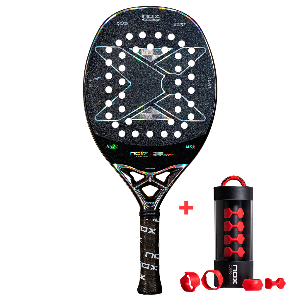 Nox NG17 LUXURY 2025 Nico Gianotti Beach Tennis Racket