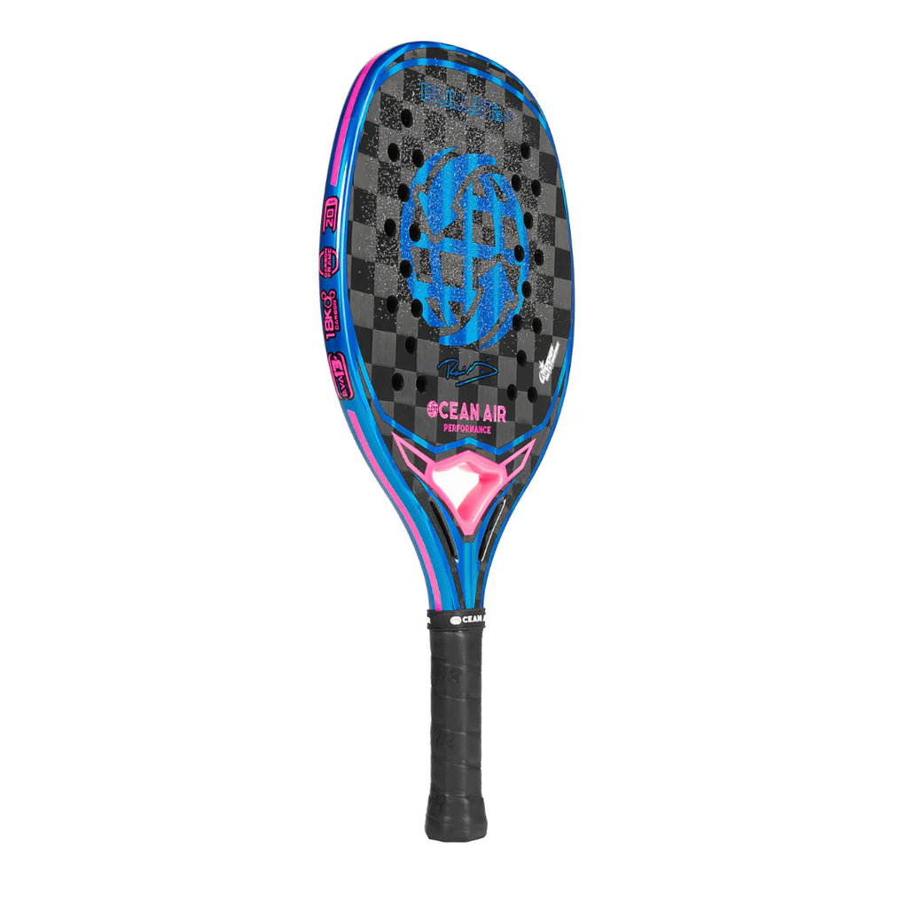 A Ocean Air 2024 BULLET 6 Beach Tennis Racket with Glipper,
shop Ocean Air at "iamracketsports.com".