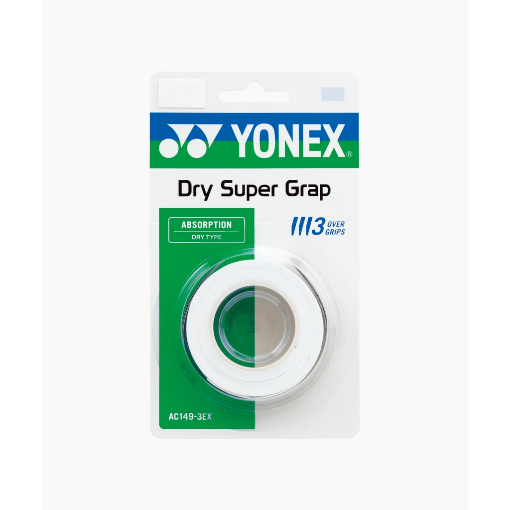 A Yonex Dry Super Grap Overgrip - 3 Pack. Available from iamRacketSports online store iamRacketSports.com.
