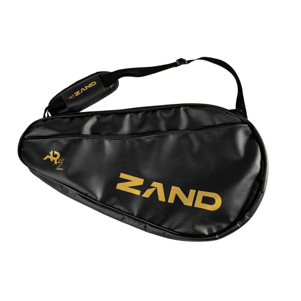 Racket cover of a Zand Z WIZARD/BRUXO ANTOMI RAMOS Special Edition 2025 Beach Tennis Racket, available from 
IamBeachTennis.com, online and in-store, Miami USA.