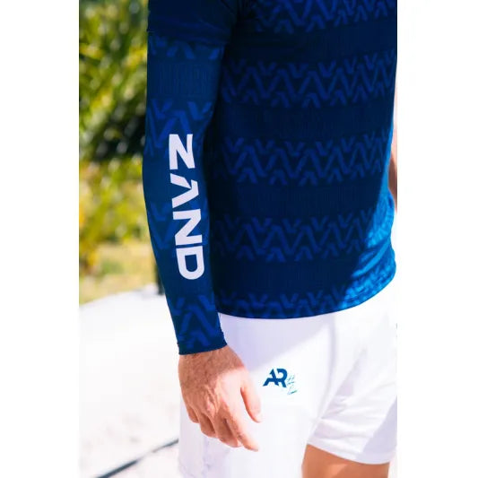 A Blue Zand Z WIZARD/BRUXO Sleeve. Shop Zand Beach Tennis at iamBeachTennis.com.