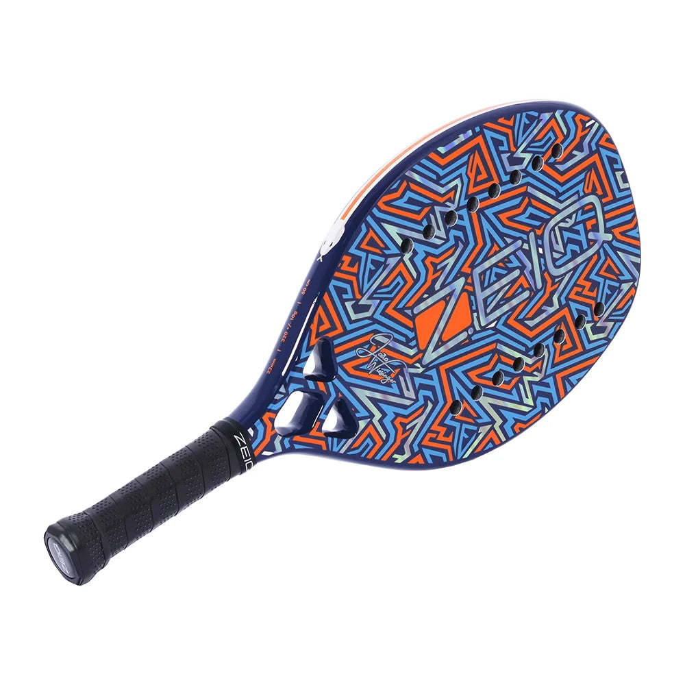 A Zeiq João Wiesinger SNAKE Beach Tennis Racket,
available from iamRacketSports.com.