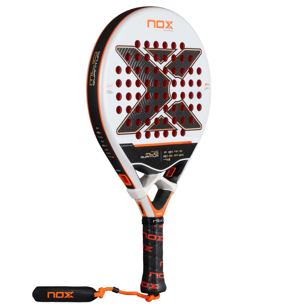 A Series ML10 QUANTUM 3K 2025 MIGUEL LAMPERTI Padel Racket.
Shop Nox at iamRacketSports.com, Miami Store.