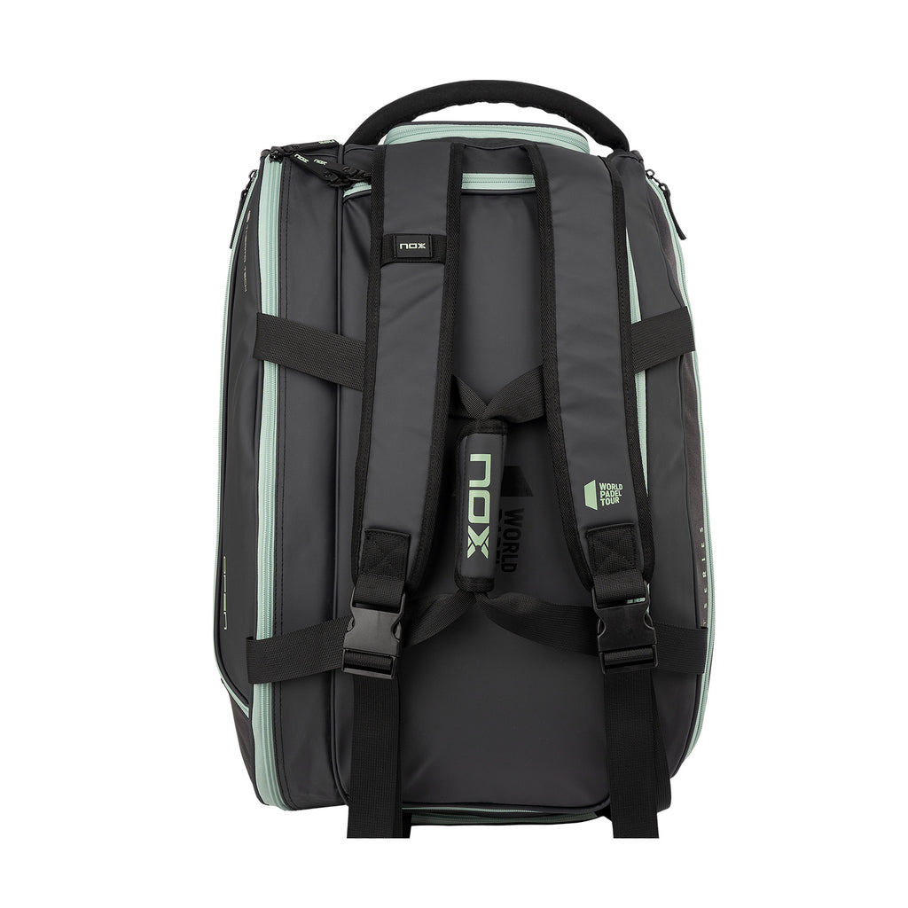 SPORT: PADEL Back of a  Nox World Padel Tour 55L OPEN SERIES Bag, purchase from iam-padel.com.