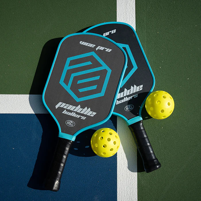 SPORT: PICKLEBALL. Shop PaddleBallers Pickleball Paddles and Rackets at "www.iamPickleball.Store" a division of "iamracketsports.com". Racket model is a 2023 PaddleBallers Vice Pro Pickleball Paddle/racket for beginner to advanced/professional players. Racquet/Paleta on court.