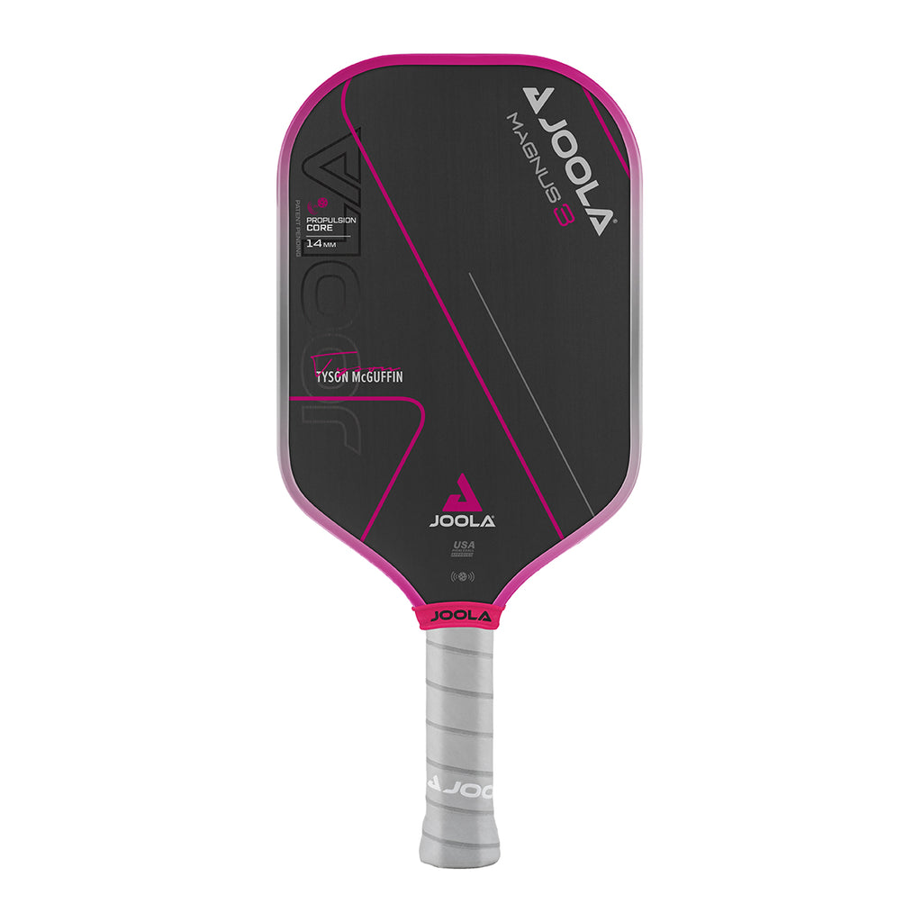 Tyson Pickleball Racket JOOLA Tyson McGuffin MAGNUS 3 14mm 2024 Pickleball Paddle – iamBeachTennis