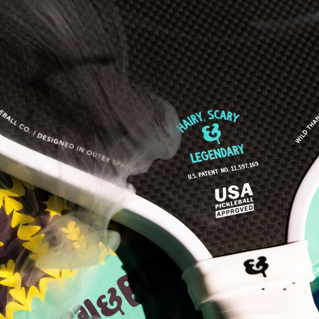 A Bread & Butter THE WILD THANG 16mm Pickleball Paddle, available from iamRacketSports.com, online and in store, Miami USA.