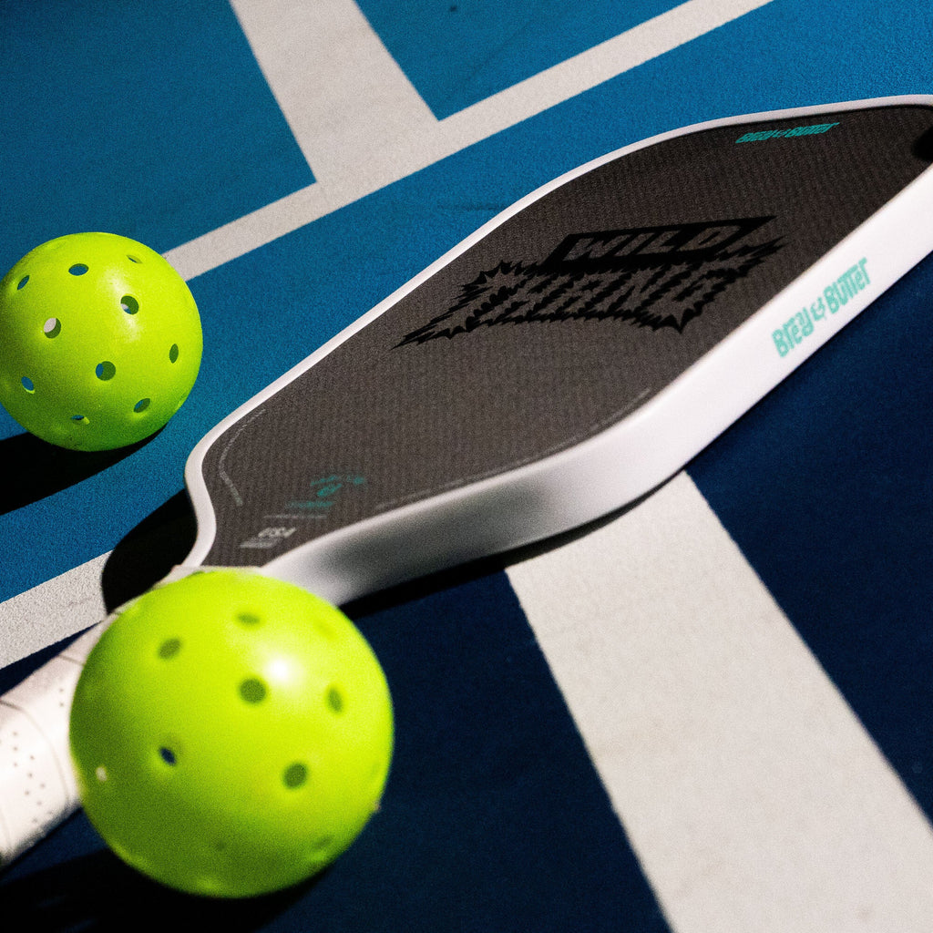 A Bread & Butter THE WILD THANG 16mm Pickleball Paddle, available from iamRacketSports.com, online and in store, Miami USA.