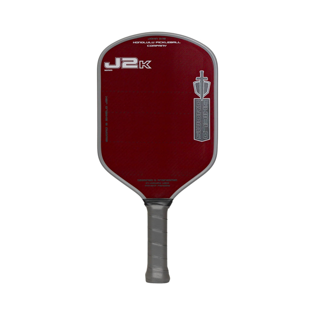 A Honolulu SWORD & SHIELD J2K  Pickleball Paddle, available from iamPickleball.store.