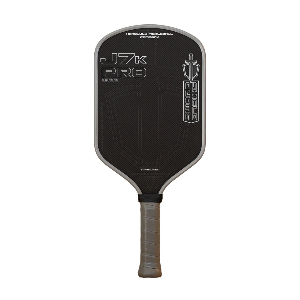 A Honolulu SWORD & SHIELD J7K PRO Pickleball Paddle,
available from iamPickleball.store Miami Florida.
