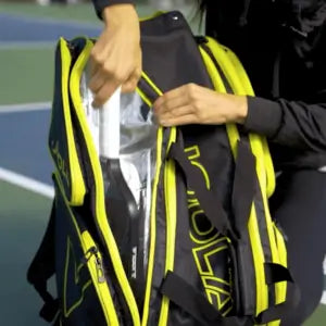 SPORT: PICKLEBALL. Shop Pickleball Paddles and Rackets at "iam-Pickleball.com" a division of "iamracketsports.com". 2023 Joola Tour Elite ProPickleball Duffle/Backpack Bag in Black and Light Blue, created by and for pickleball players.