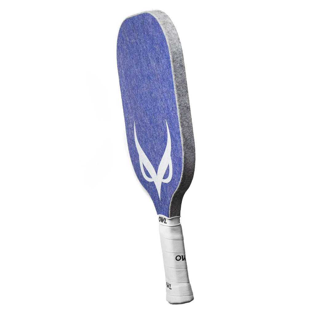 Side profile of the OWL PXE Pickleball 13mm Elongated Paddle, purchase at iam-Pickleball.com, Miami store.