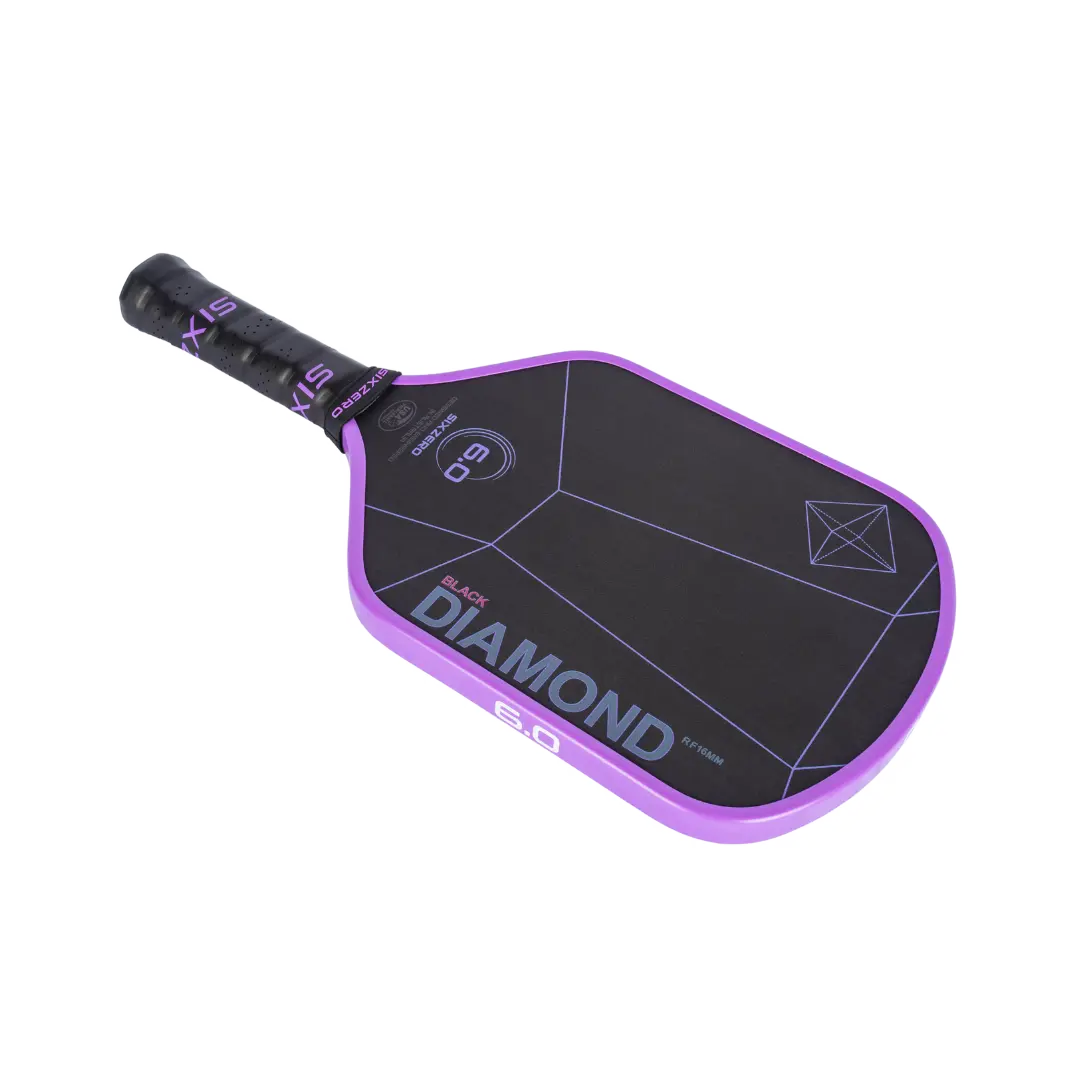 Six Zero 2023 BLACK DIAMOND POWER Pickleball Paddle Six Zero 2023 BLACK DIAMOND POWER Pickleball Paddle