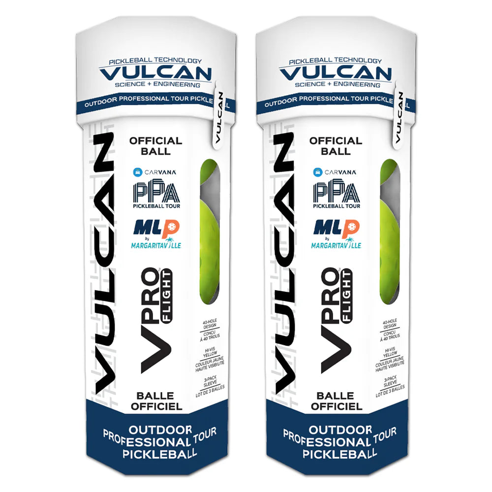 Vulcan VPRO FLIGHT Gen 2 Outdoor Pickleball | PPA Tour Ball