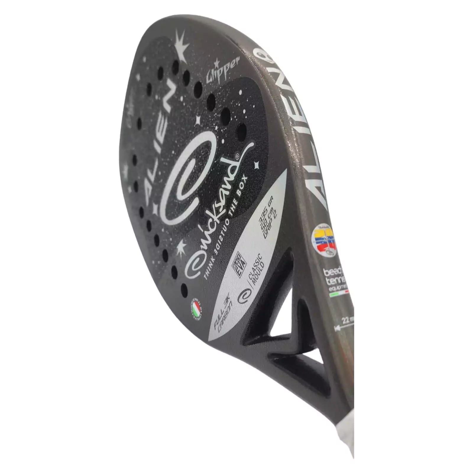 Quicksand Alien 2024 Beach Tennis Paddle, Racket, Racquet with