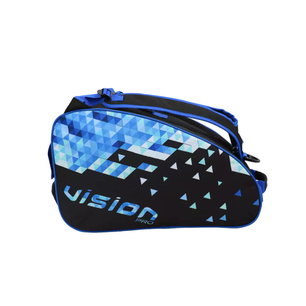 Shop Bags and Backpacks at iamBeachTennis - Vision TEAM NIXCO Backpack for Beach Tennis, Padel and Pickleball. Right side and bottom of bag.