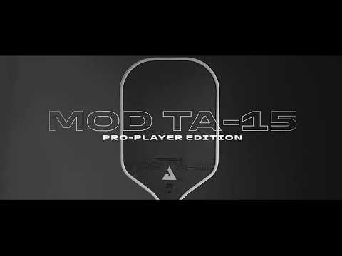 A promotional video for the JOOLA 2024 PERSEUS 14MM MOD TA-15  PRO PLAYER EDITION  Pickleball Paddle. Purchase from "iamPickleball.store".