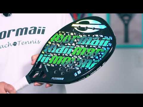 Shop Mormaii at IamBeachTennis - Video about the Mormaii Flexxxa Racket.