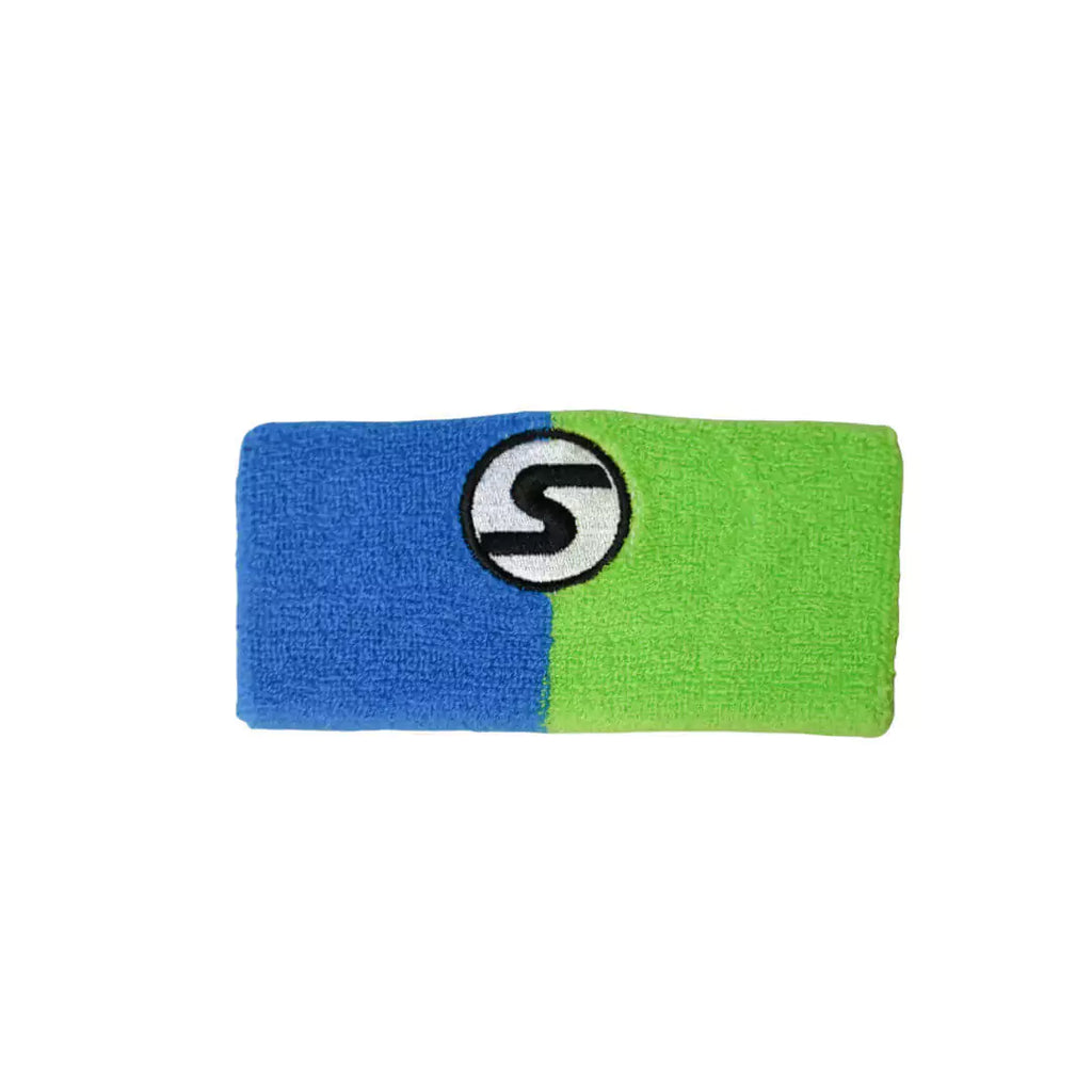 iambeachtennis online boutique - Sexy Brand Beach Tennis - Sexy large RETRO wristband, the next generation, in ocean blue and lime green