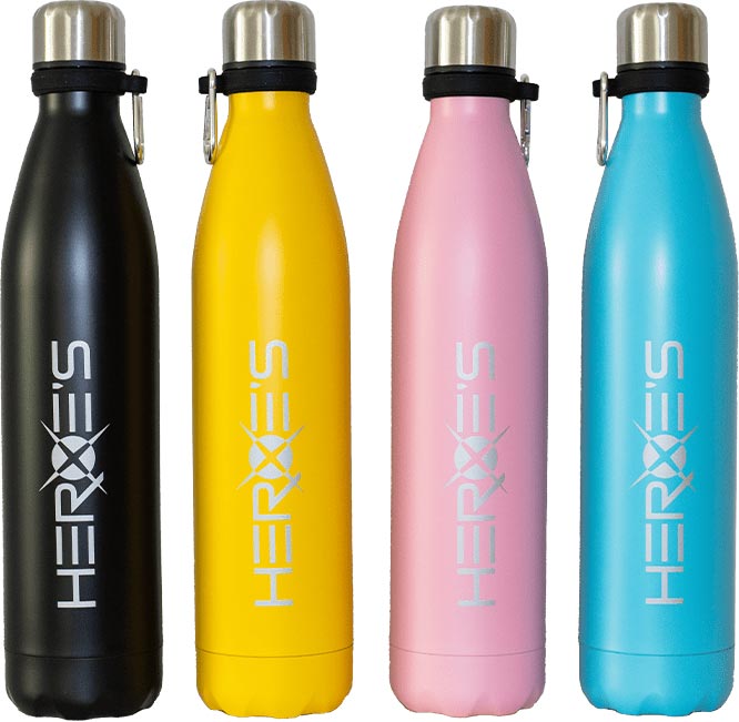 Shop Heroes Beach Tennis Brand - Thermal Bottle for hot and cold liquids.  