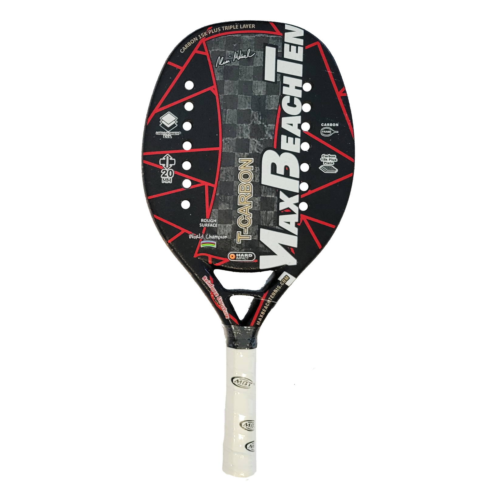 Raquete De Beach Tennis Mbt T-carbon 3k | Parcelamento sem juros Raquete De Beach Tennis Mbt T-carbon 3k | Parcelamento sem juros
