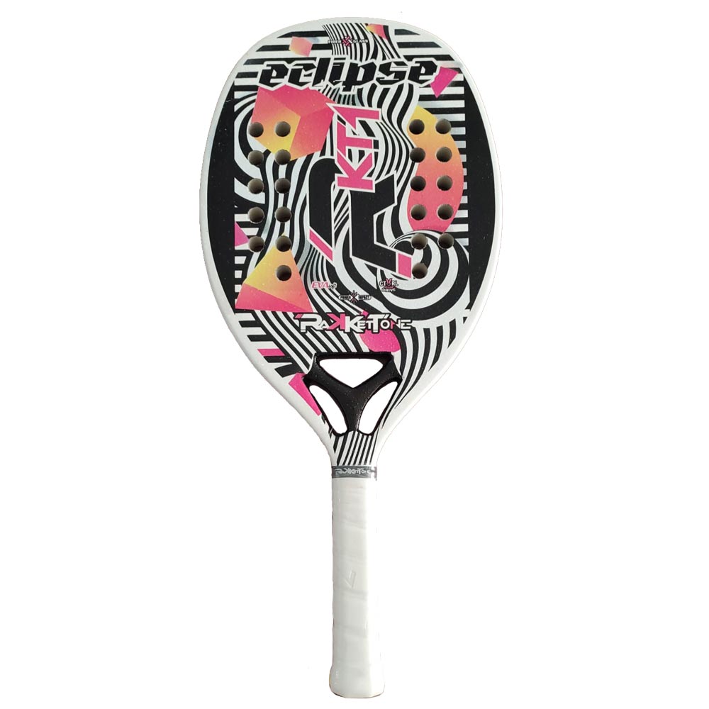 iambeachtennis BT Shop beach tennis racket for sale, brand Rakkettone, paddle model Rakkettone Eclipse 2022 beginner/intermediate beach tennis racket / raquete 