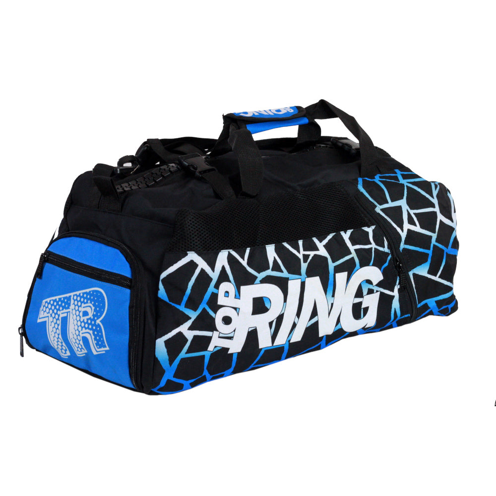Top Ring beach tennis brand, Beach Tennis Paddle/Racket Multisport Club Bag, color blue - raised handles