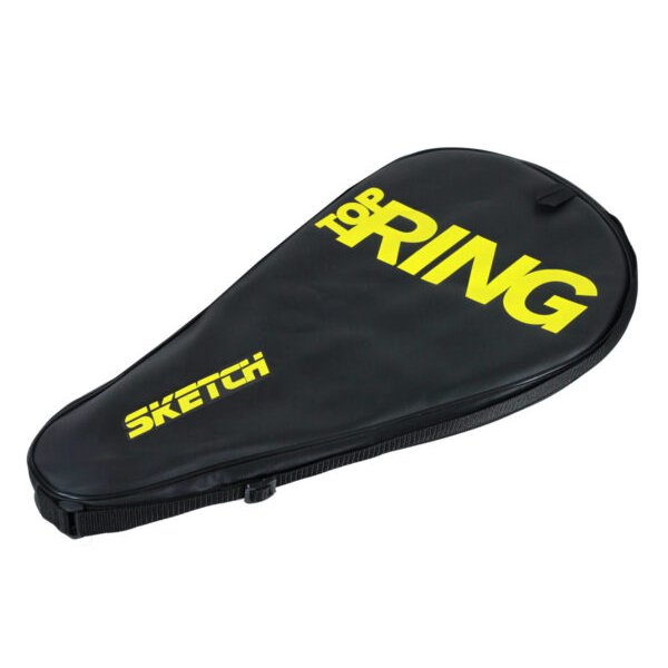 iambeachtennis boutique miami shop - Top Ring Beach Tennis Brand year 2021 beach tennis paddle cover. The Racket cover is for paddle model   Top Ring Sketch yellow/blue Beginner/intermediate Beach Tennis racket / raquete.
