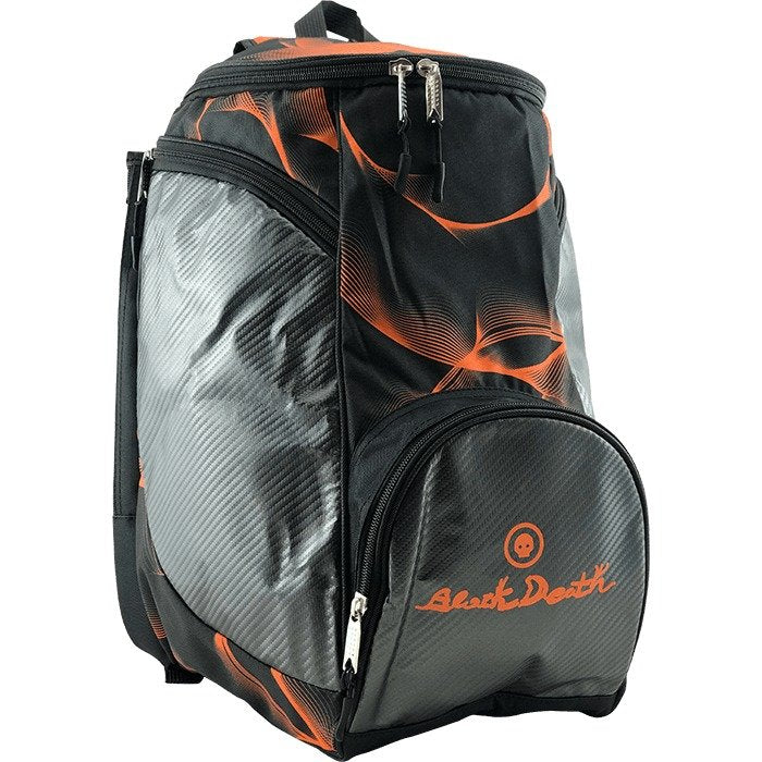 Paddle Racket Backpack Turquoise BLACK DEATH ZAINO Beach Tennis Paddle Racket Backpack ...