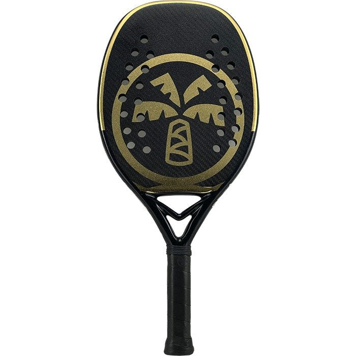 iambeachtennis BT Shop - Turquoise Beach Tennis Brand year 2022 BT paddle. The Racket model is a Turquoise DNA EXTREME 1.2 GOLD Advanced/Professional Beach Tennis racket - vertical orientation view of the racket/ raquete.